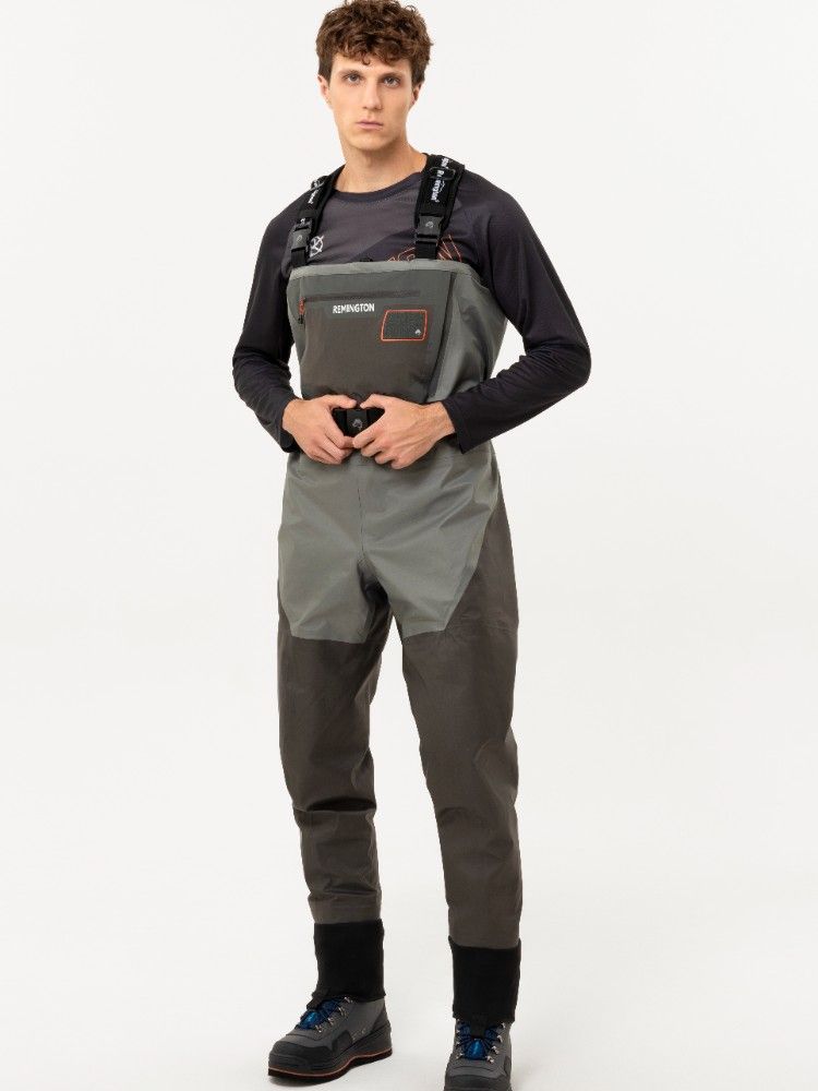 Рыболовные вейдерсы забродные Remington Fishing Rivers Black / Grey