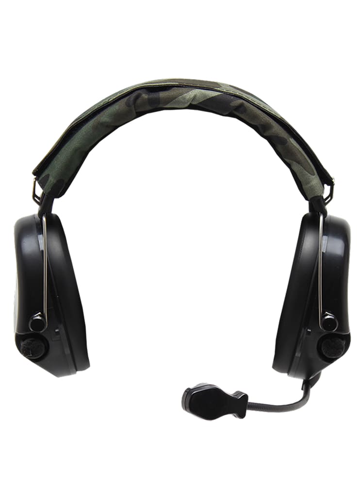 Активные наушники Remington NRR 21дБ, черные/камо, подкл. к рации