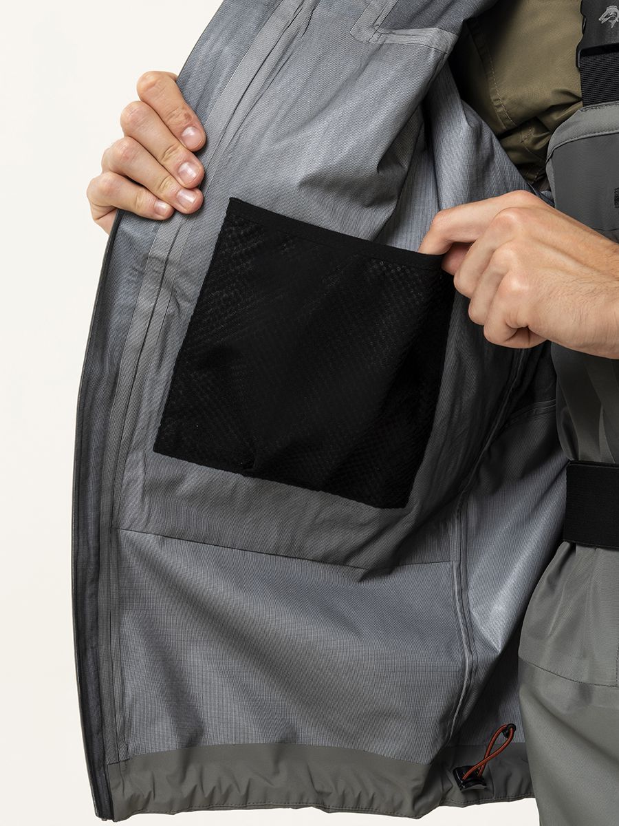 Куртка рыболовная демисезонная Remington Fishing Rivers Black/Grey