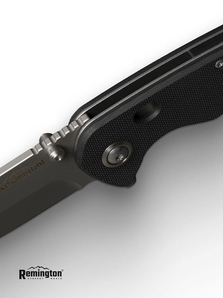 Нож складной туристический Remington Bolt Black