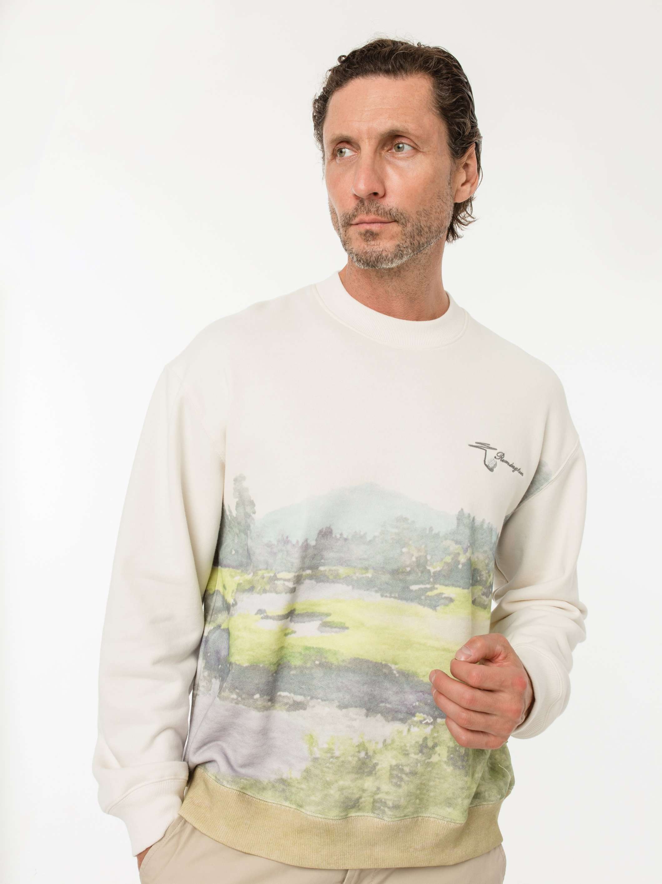 Свитшот Remington Golf Nature Beige
