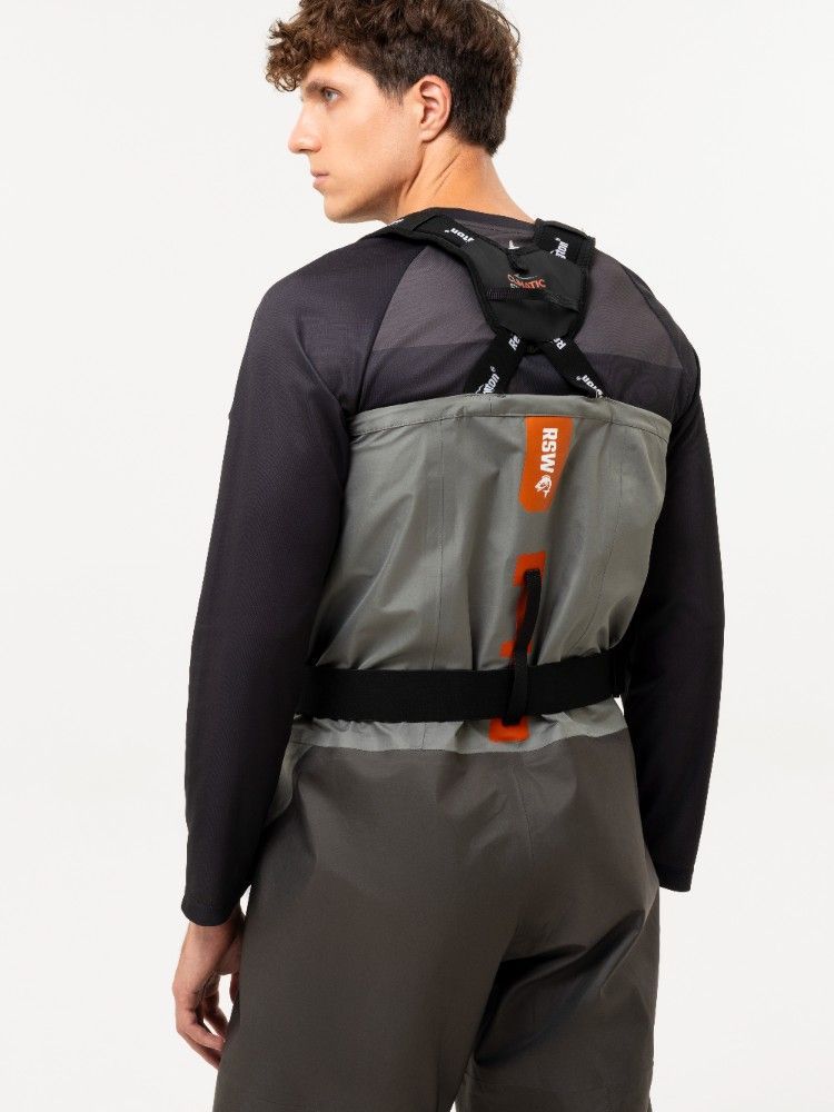 Рыболовные вейдерсы забродные Remington Fishing Rivers Black / Grey