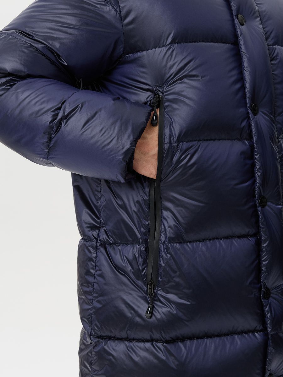 Пальто пуховое мужское Remington DOW3 Hydron Blue