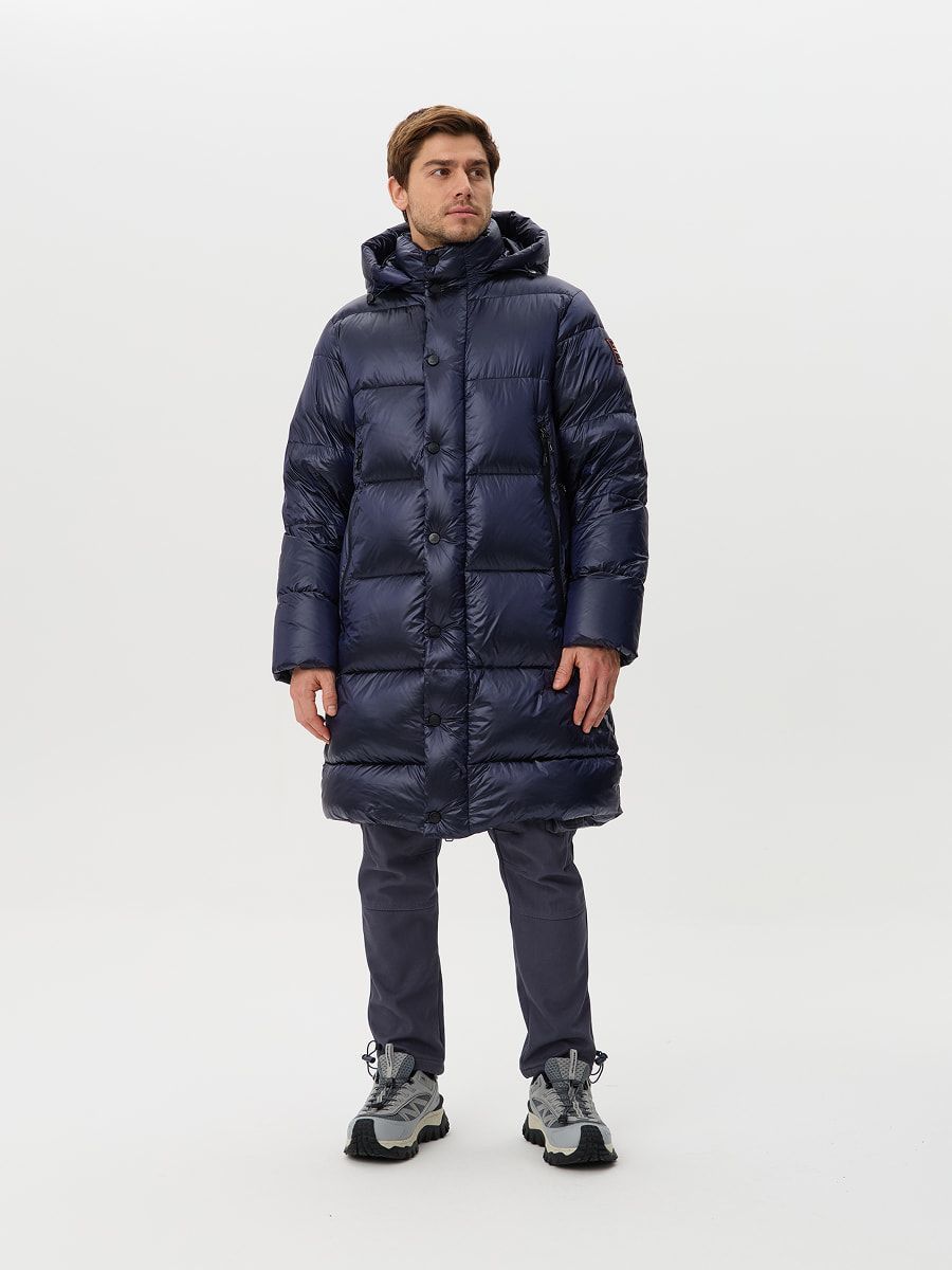 Пальто пуховое мужское Remington DOW3 Hydron Blue