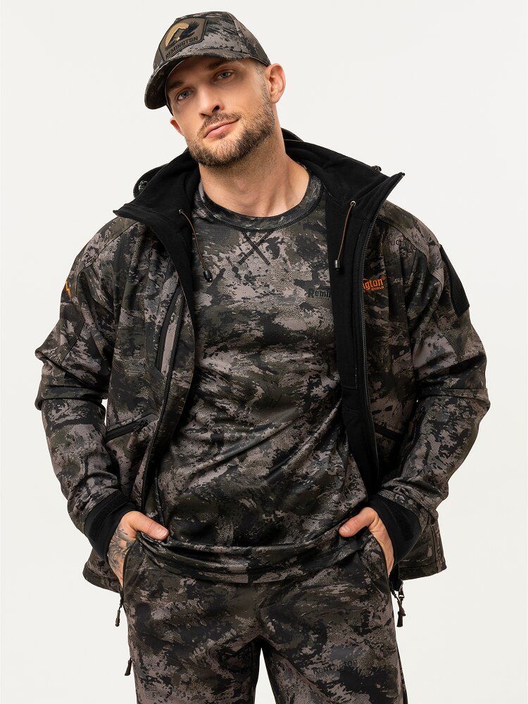 Демисезонный костюм для охоты Remington Himalayan Black Camo