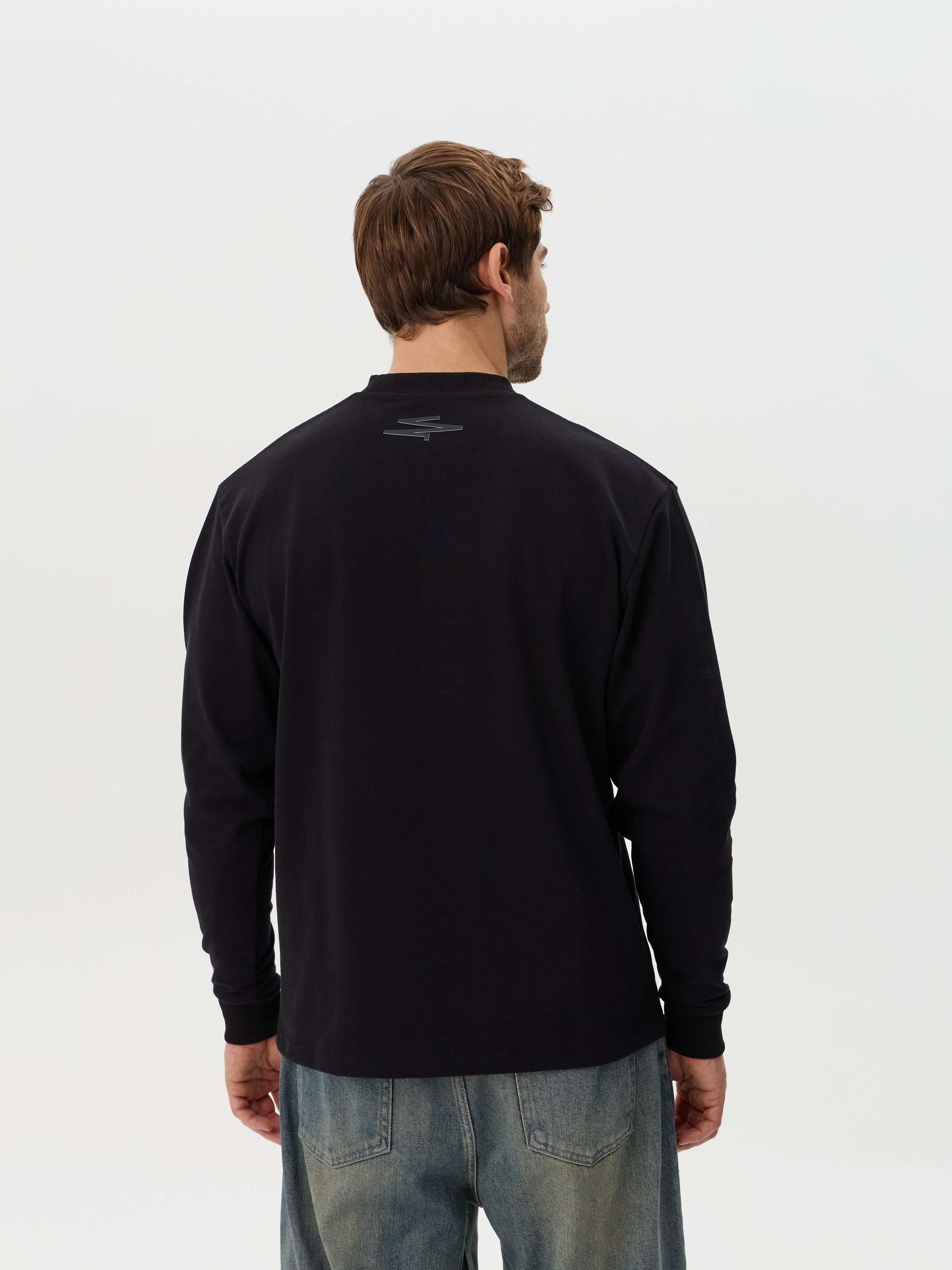 Футболка мужская с длинным рукавом Remington RR Black