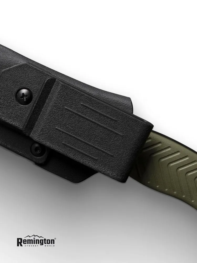 Нож туристический с фикс. лезвием Remington Pillar Dark Green