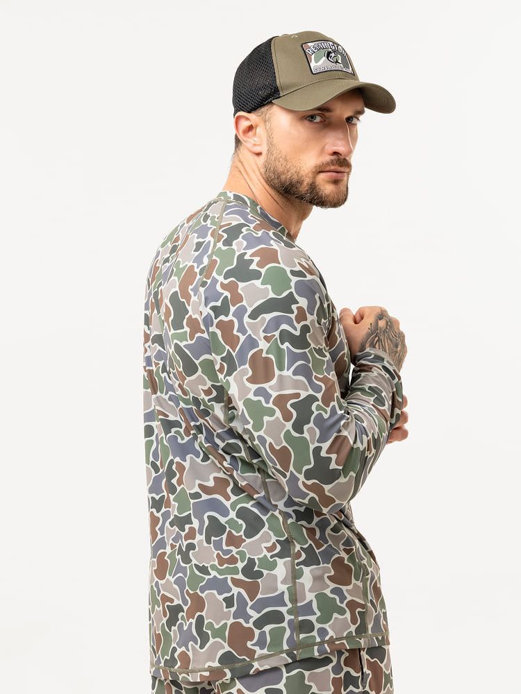 Лонгслив (джерси) Remington с длинным рукавом Fishing Кaleidoscope