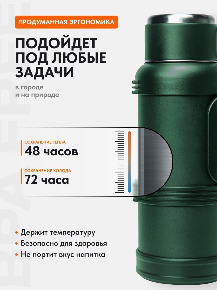 Термос Remington GrandTherm 2000 Dark green, фото, цена