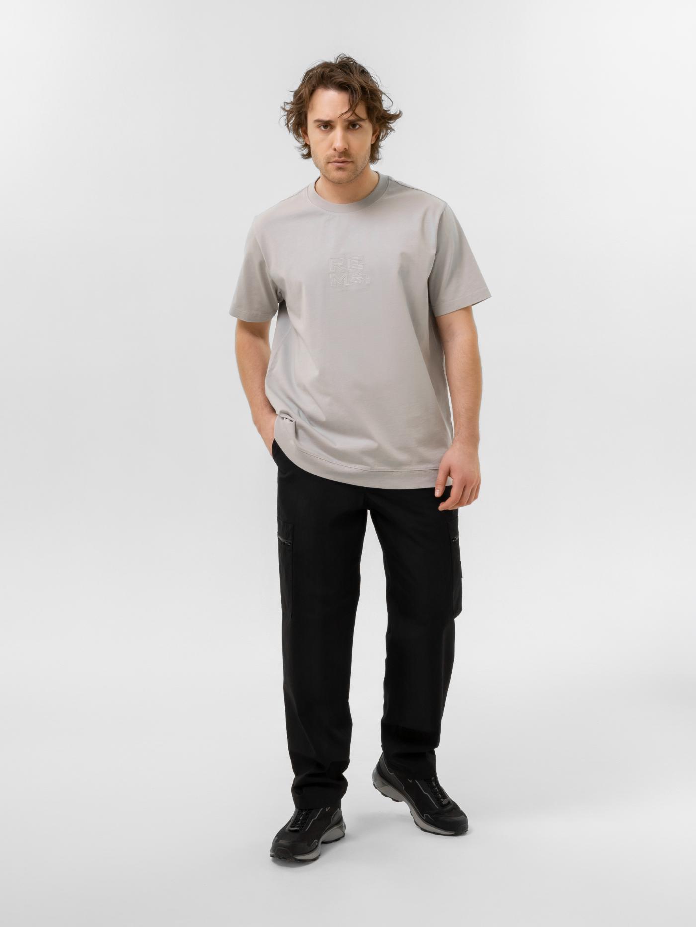 Футболка мужская Remington Casual REM Light Grey