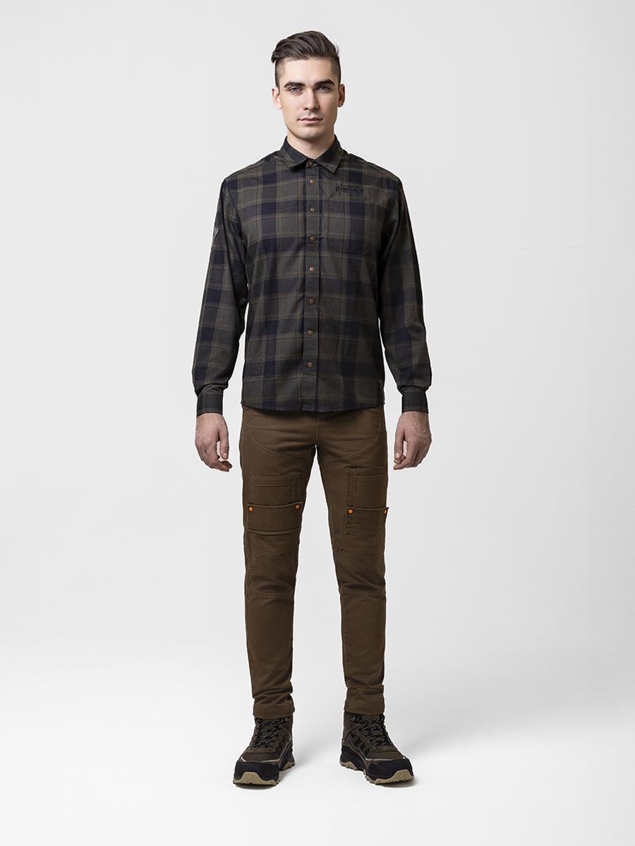 Рубашка Remington Scotland Brown