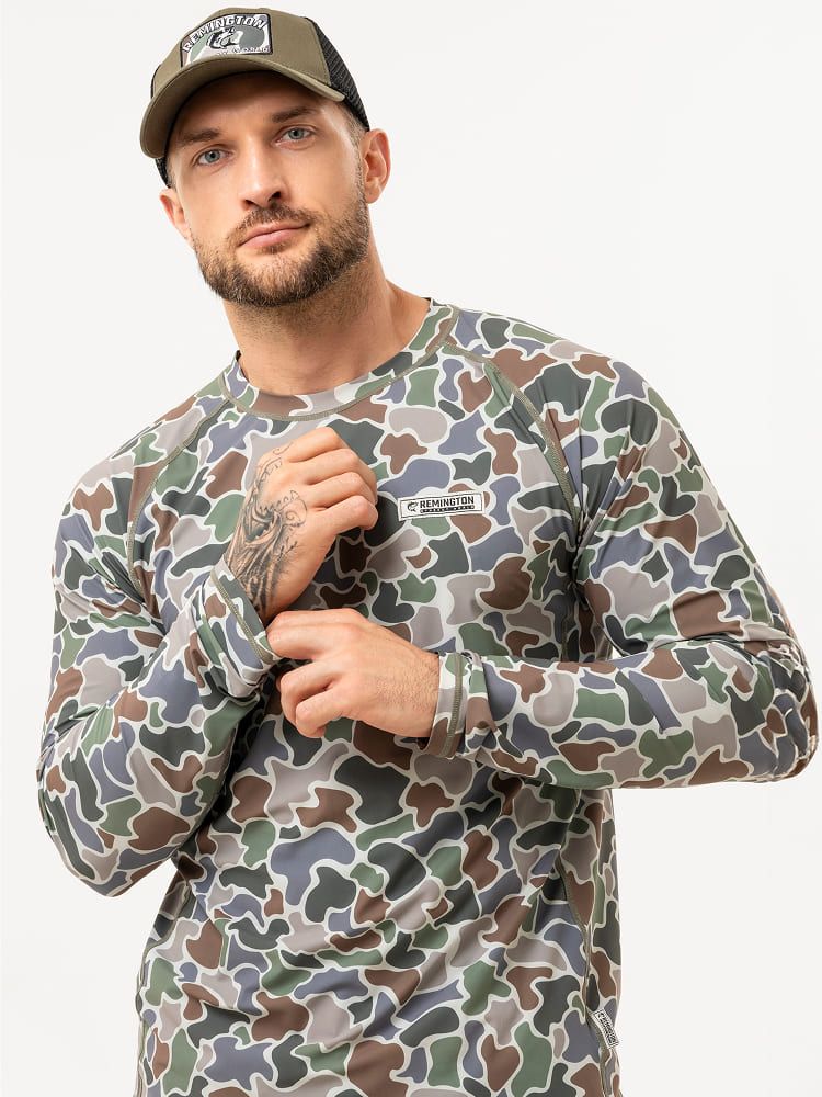 Лонгслив (джерси) Remington с длинным рукавом Fishing Кaleidoscope