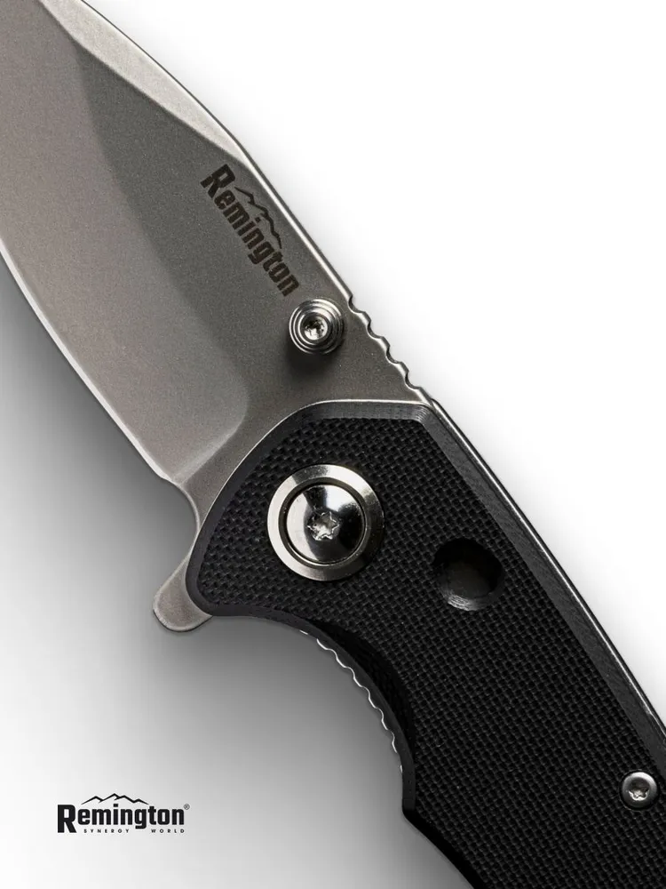 Нож складной туристический Remington Zip Black