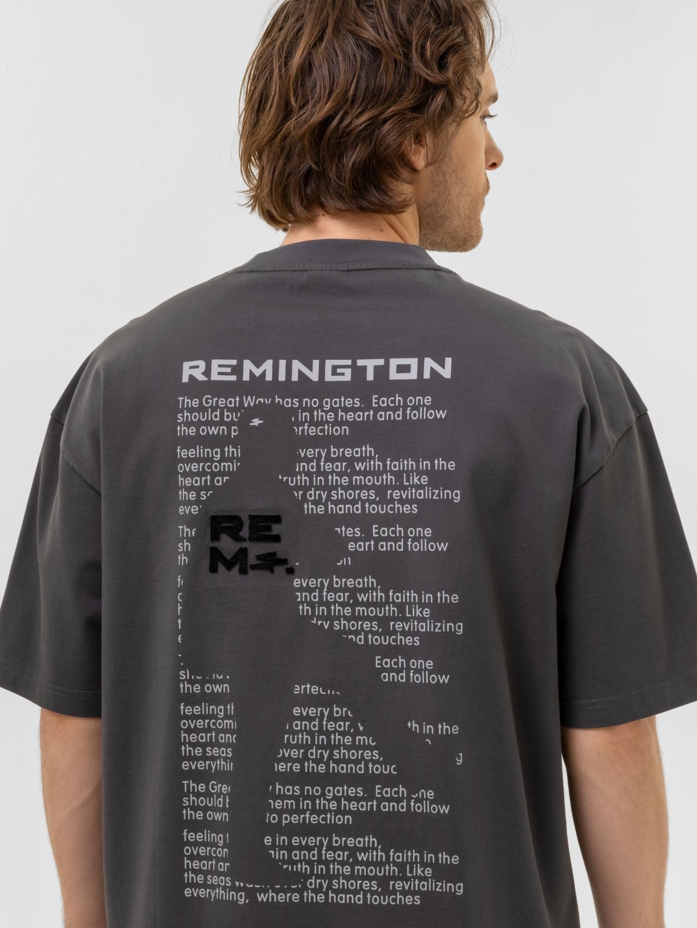 Футболка мужская Remington The Great Way Grafit