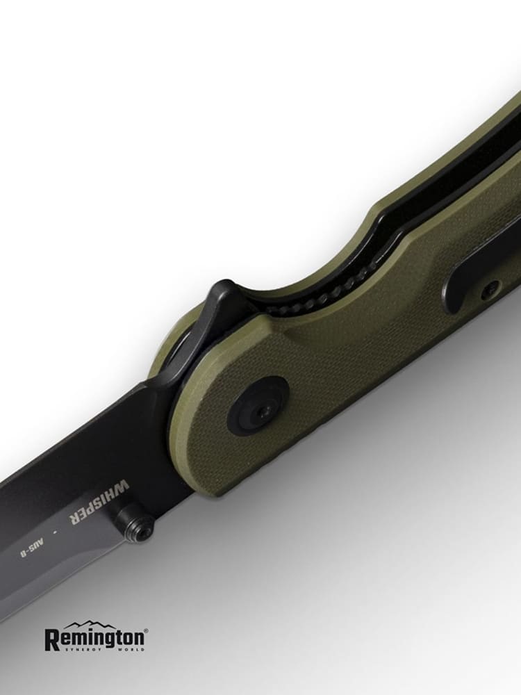 Нож складной туристический Remington Whisper Dark Green