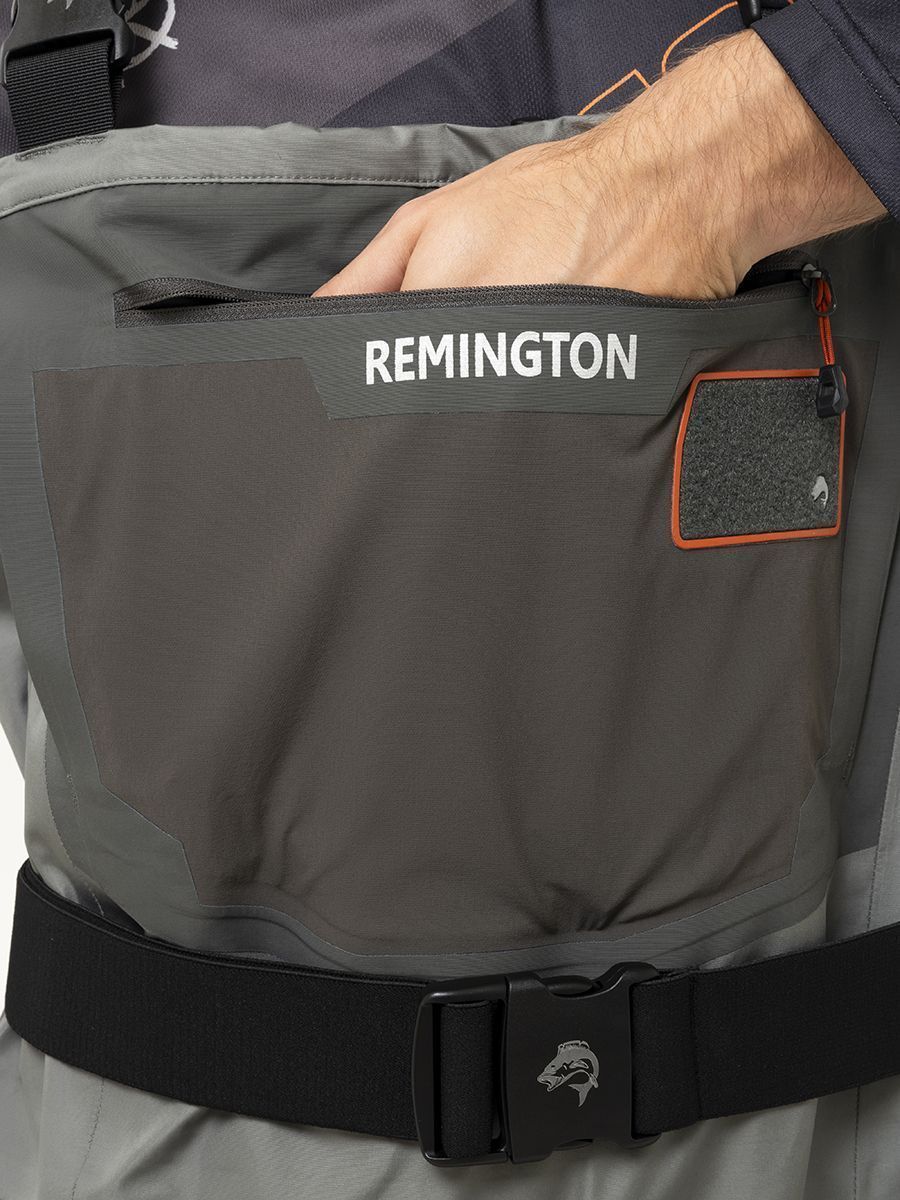 Рыболовные вейдерсы забродные Remington Fishing Rivers Black / Grey