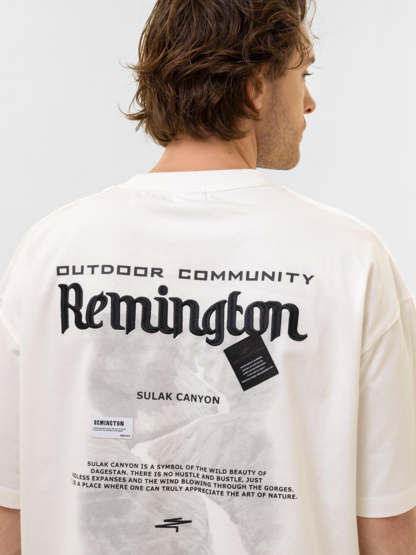 Футболка мужская Remington Sulak Kanyon White