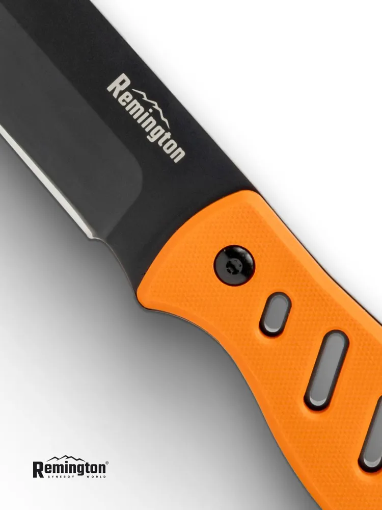 Нож туристический с фикс. лезвием Remington Bulwark Orange