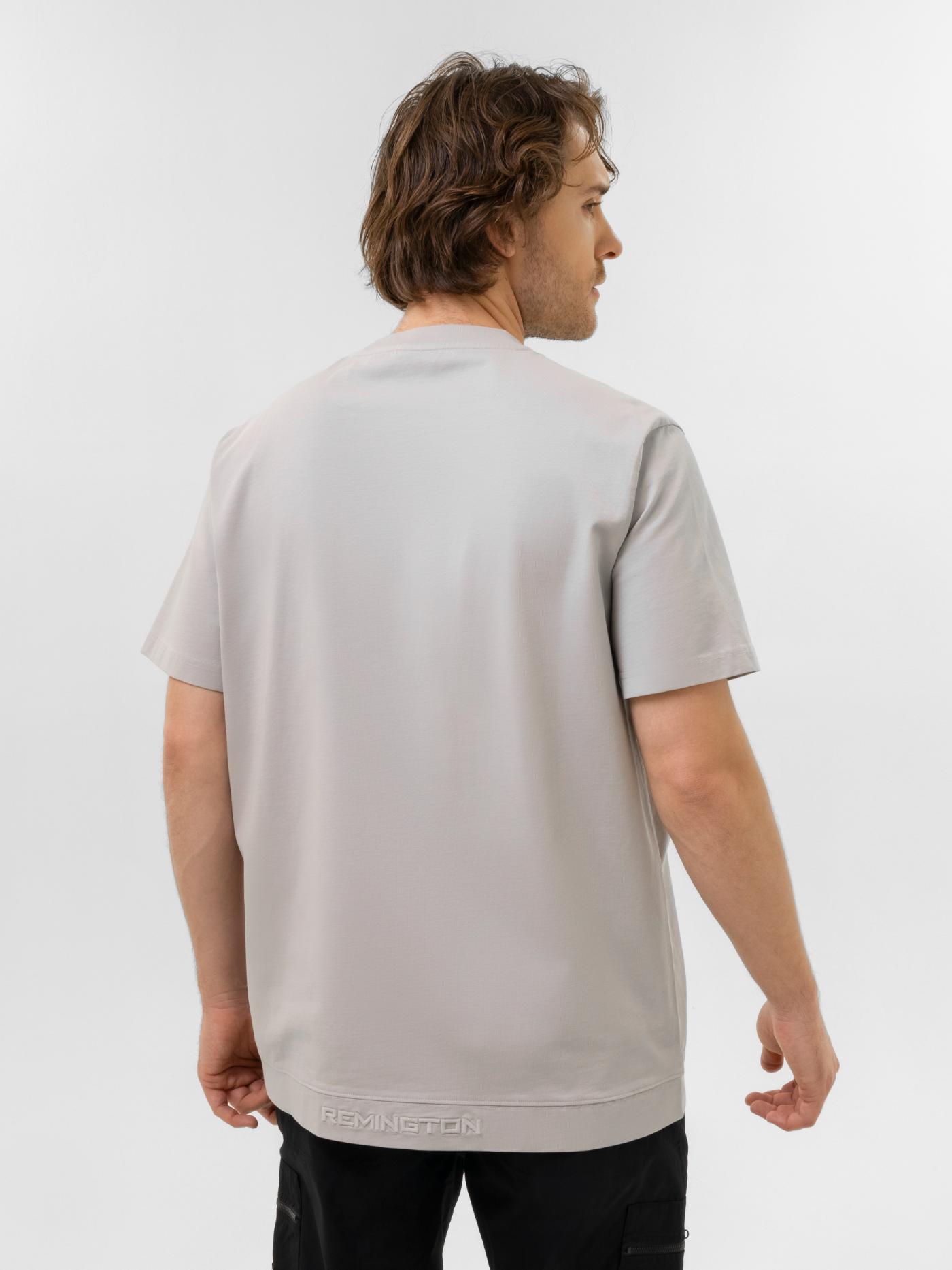 Футболка мужская Remington Casual REM Light Grey