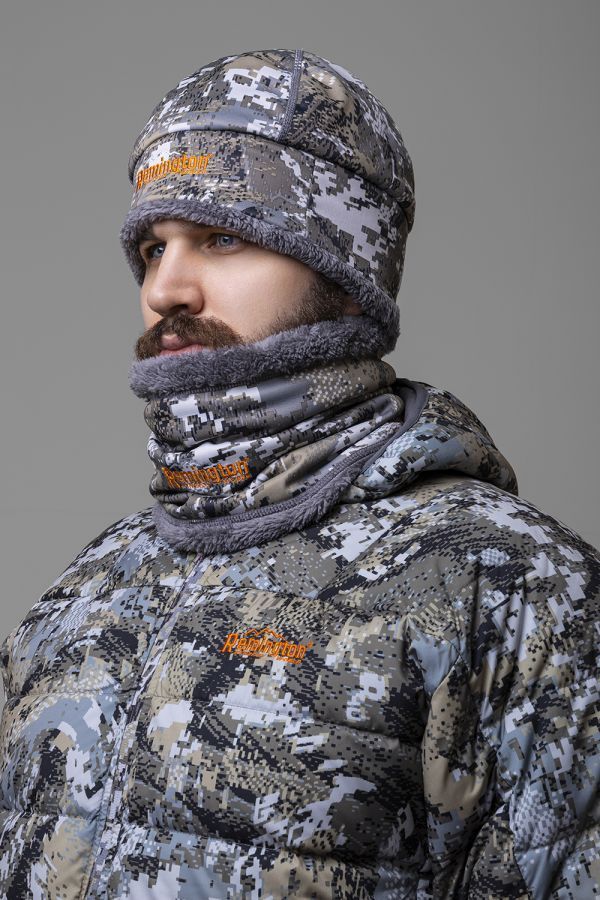 Комплект Remington Tactical Soft Winter forest (Шапка и снуд)