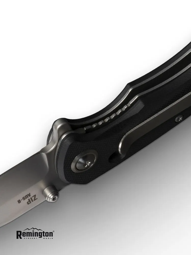 Нож складной туристический Remington Zip Black
