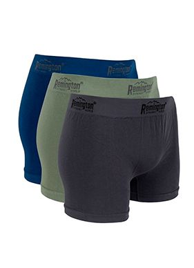 Мужские трусы боксеры Remington, set 3 pieces (синий, зеленый, серый)