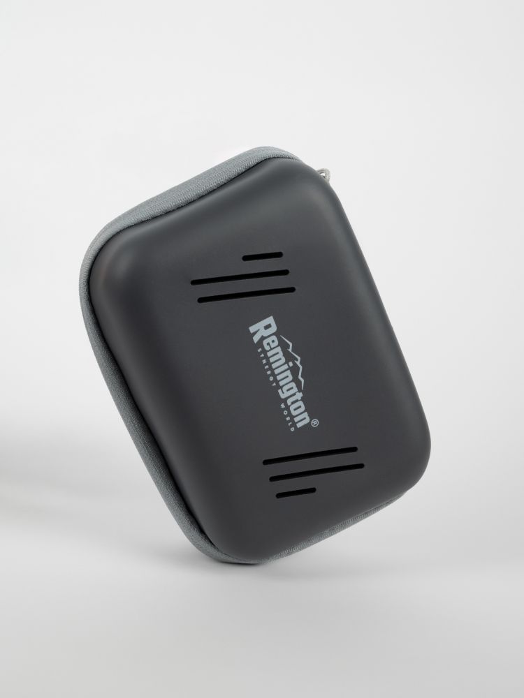 Полотенце Remington из микрофибры, 100*50 см, цвет серый, в резиновой коробке