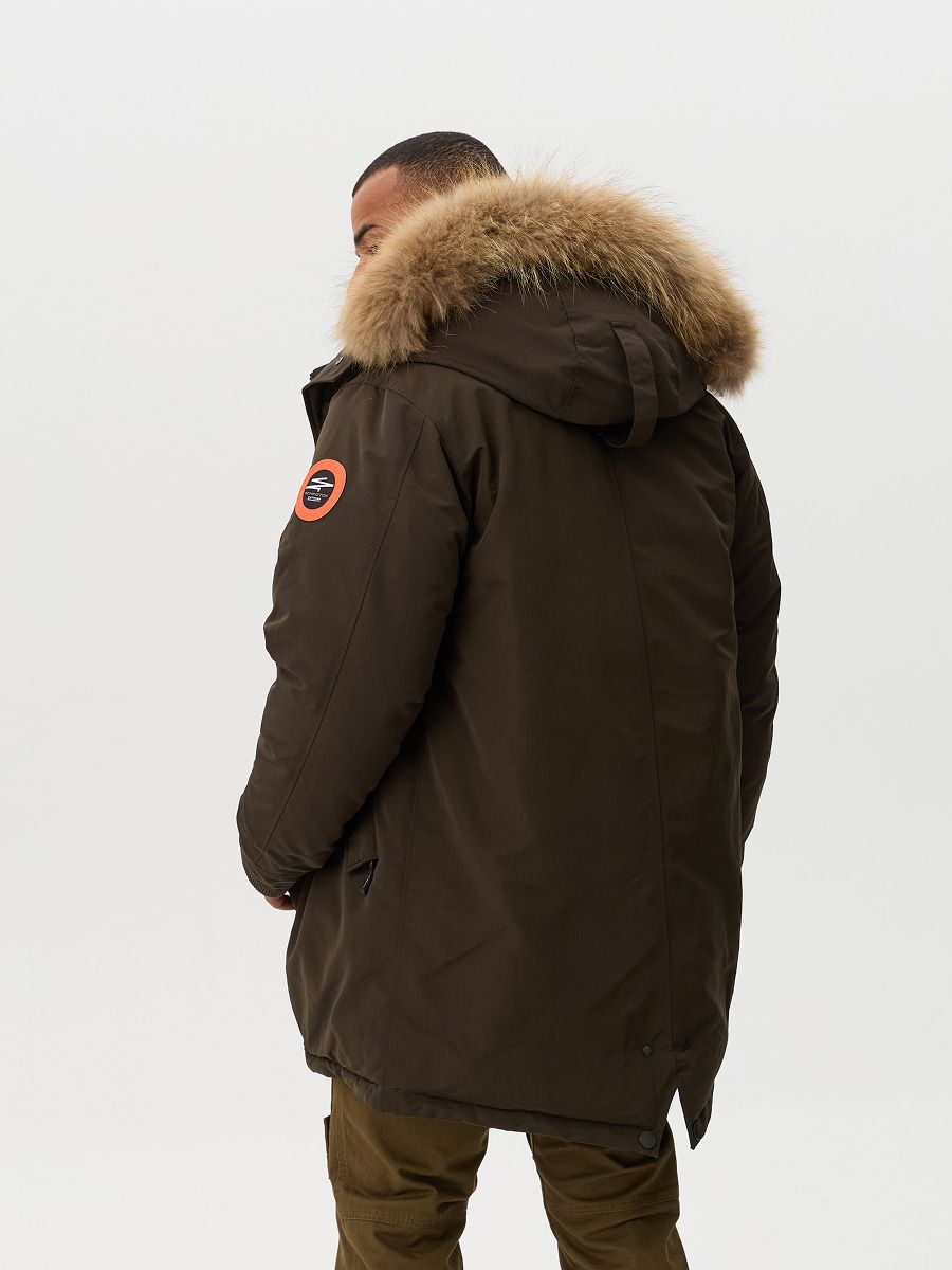 Куртка парка мужская Remington WM1 Brown