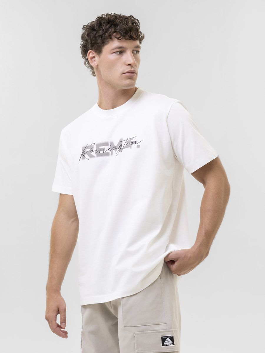 Футболка мужская Remington Casual REM White