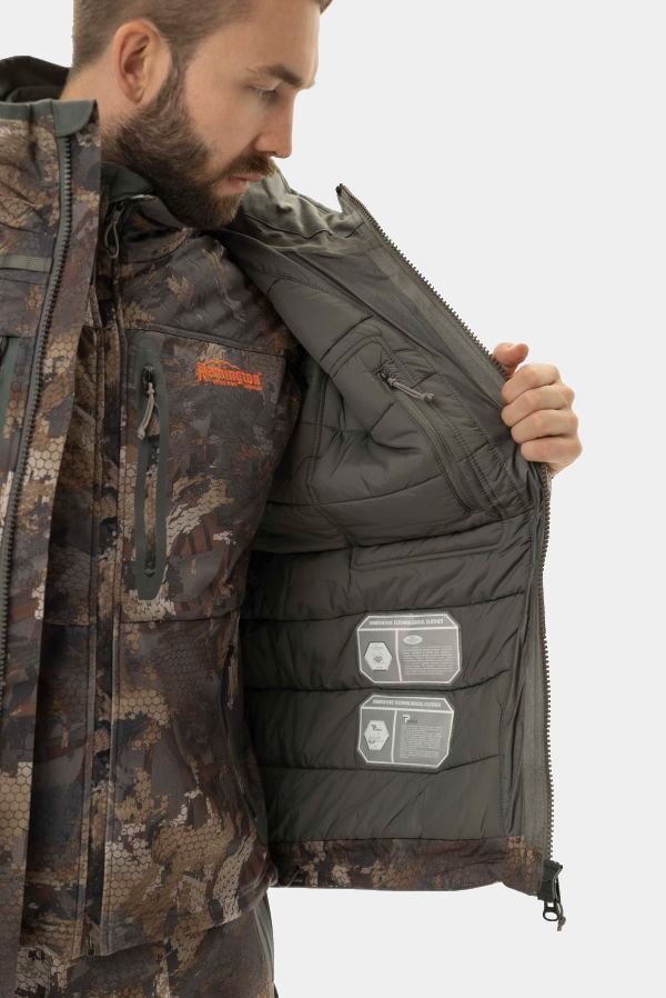 Зимний костюм для охоты Remington 3 в 1 Blizzard Timber