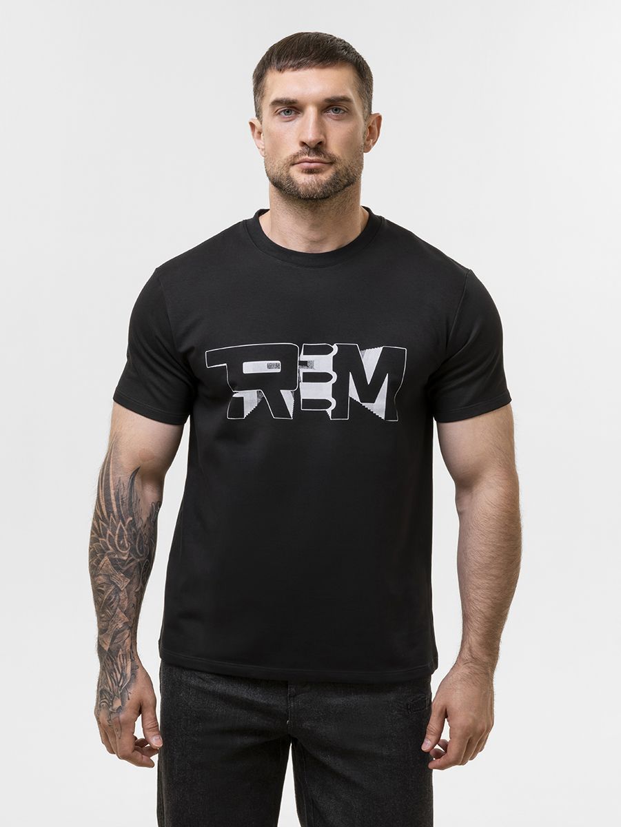Футболка Sputnik Remington Black Neo