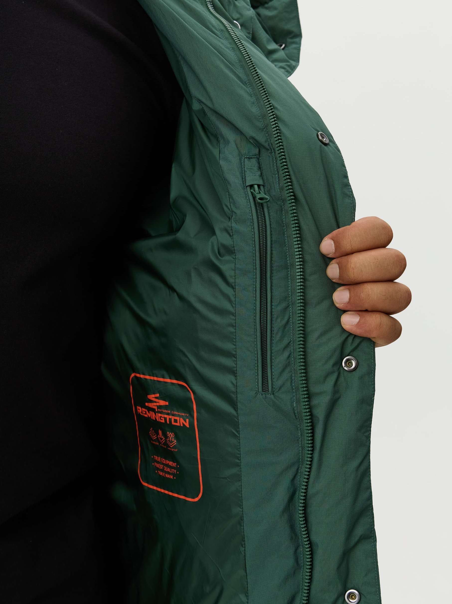 Куртка пуховая мужская Remington DOW1 Chrome Green