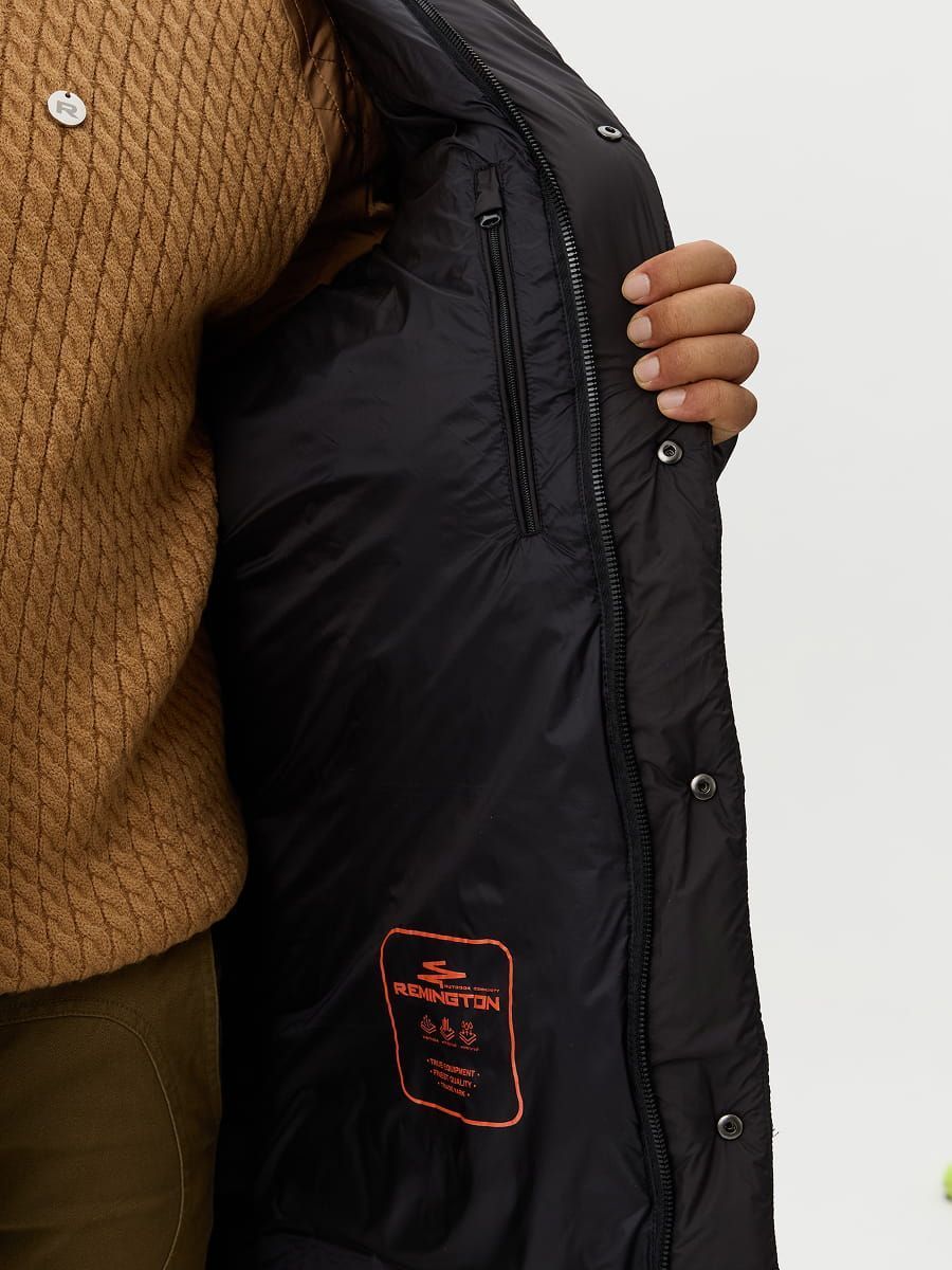 Пальто пуховое мужское Remington DOW2 Black