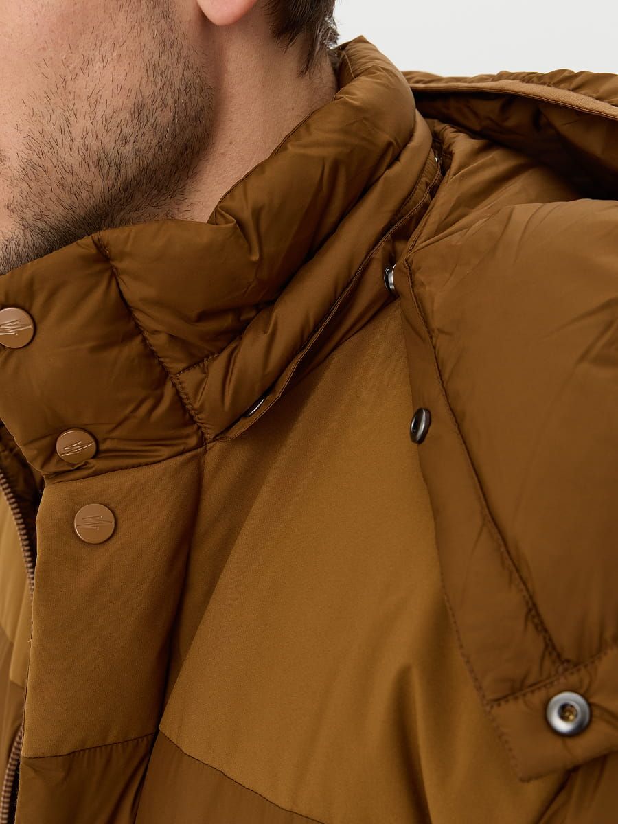 Пальто пуховое мужское Remington DOW2 Anthracene Brown