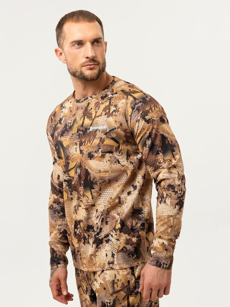 Футболка Remington Blend Shirt Yellow Waterfowl Honeycombs
