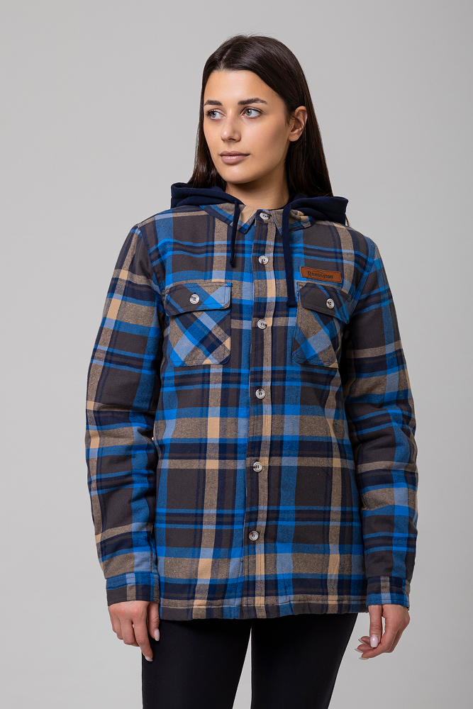 Куртка-рубашка утеплённая Remington City Walk Blue, фото, цена