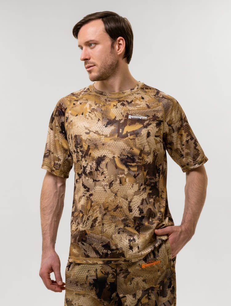 Футболка Remington Moisture Removal Yellow Waterfowl Honeycombs