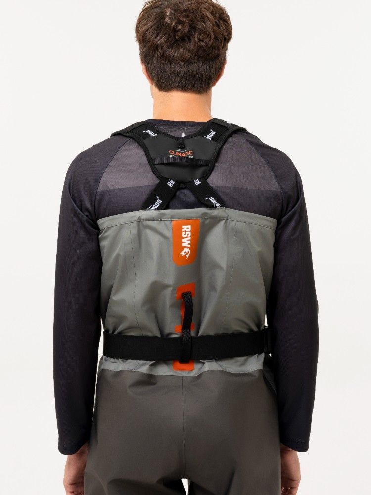 Рыболовные вейдерсы забродные Remington Fishing Rivers Black / Grey