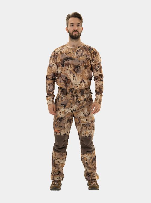 Демисезонный костюм для охоты Stalker Renewed Yellow Waterfowl Honeycombs
