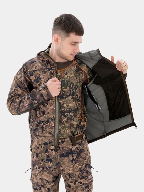 Демисезонный костюм для охоты Remington Stalker Renewed Green Forest
