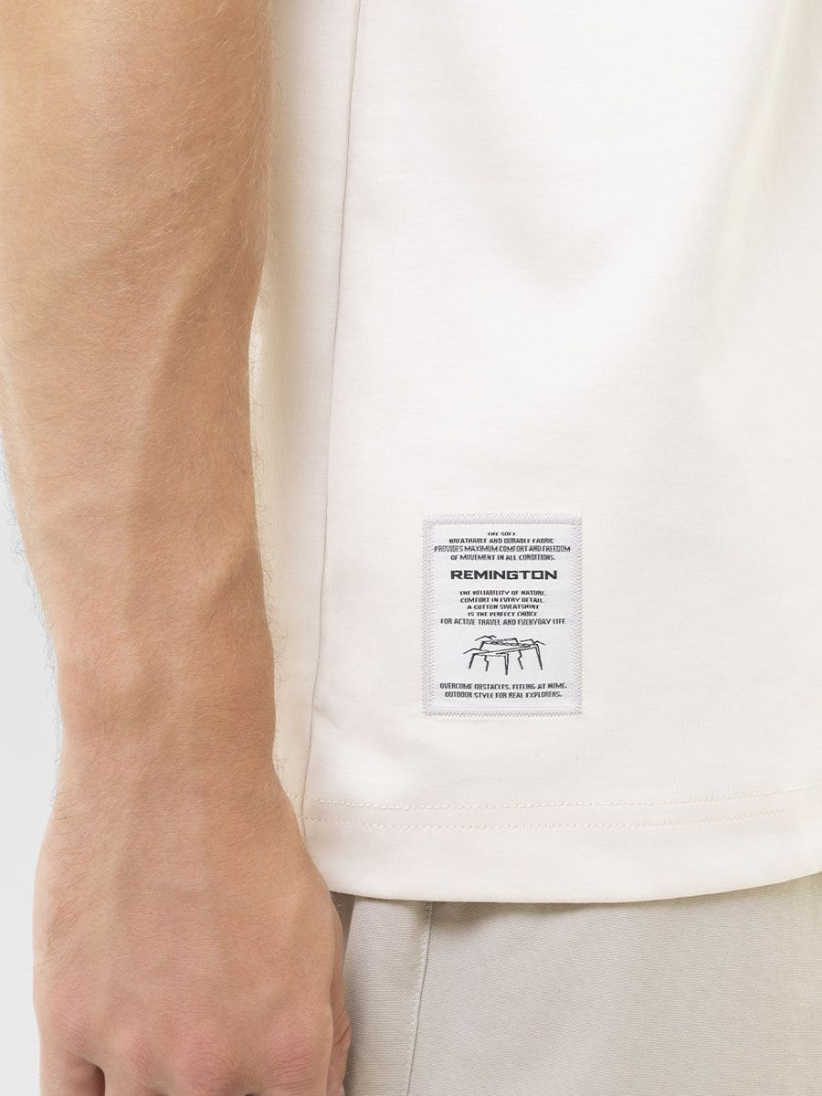 Футболка мужская Remington Basic Shoulders Milk