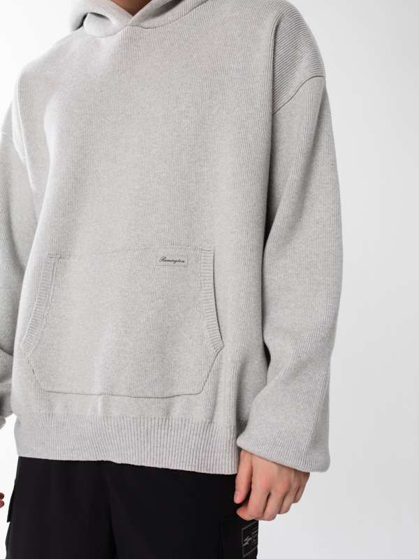 Худи мужское Remington Knitted Gray
