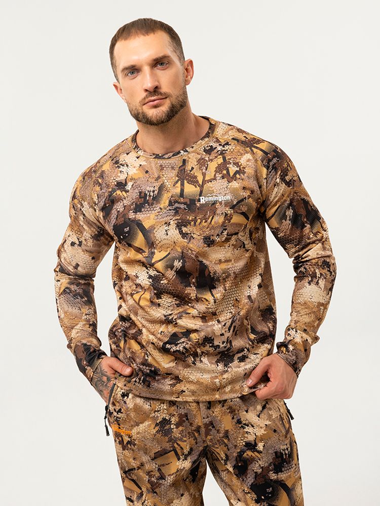 Футболка Remington Blend Shirt Yellow Waterfowl Honeycombs