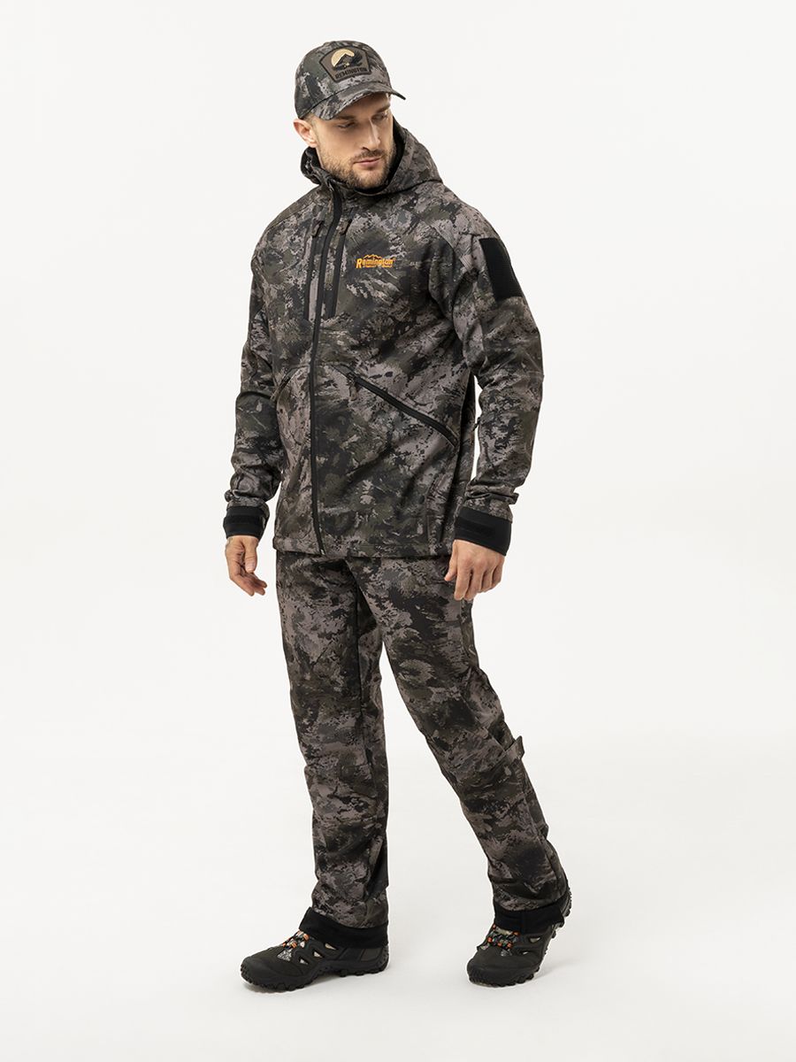 Демисезонный костюм для охоты Remington Himalayan Black Camo