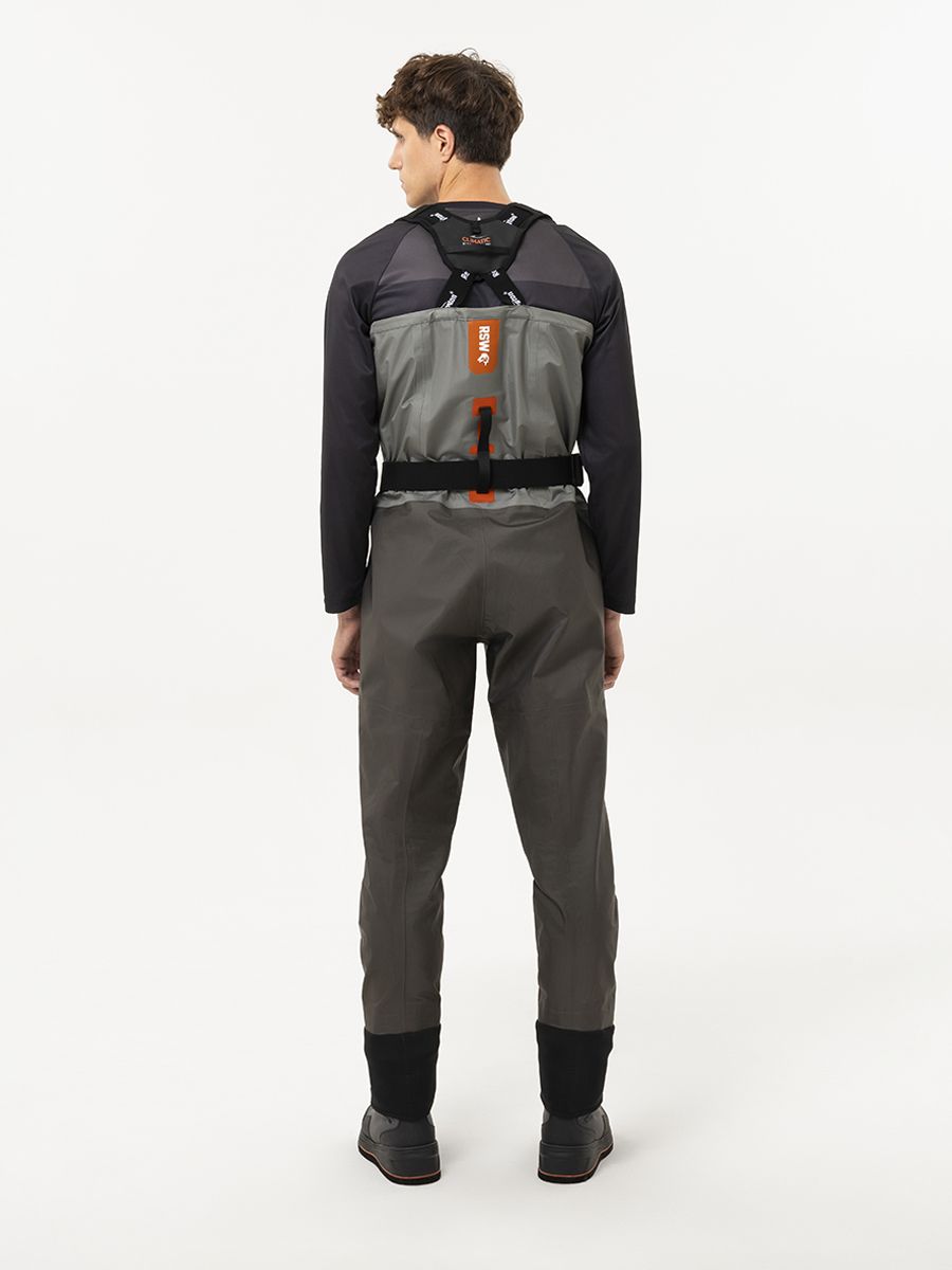Рыболовные вейдерсы забродные Remington Fishing Rivers Black / Grey