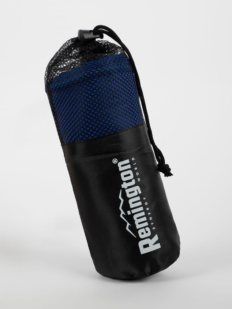 Полотенце Remington из микрофибры, 150*75 см, цвет синий, в сетчатом мешке