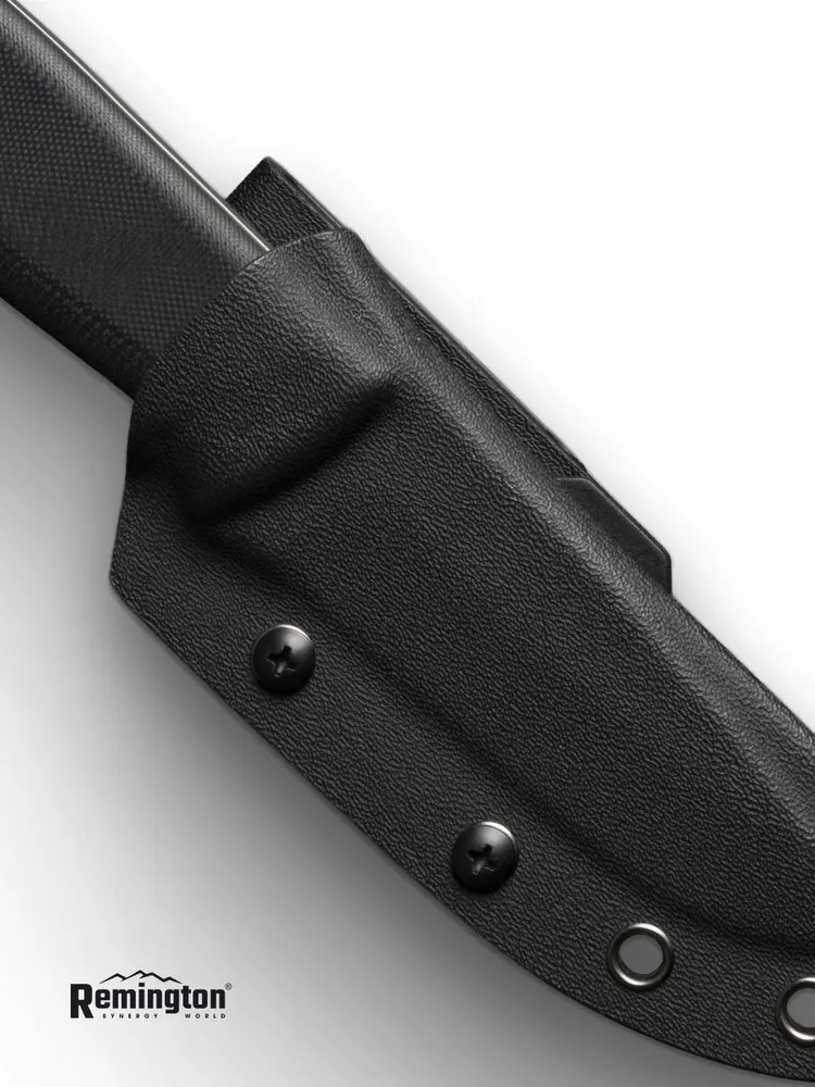 Нож туристический с фикс. лезвием Remington Sentinel Black