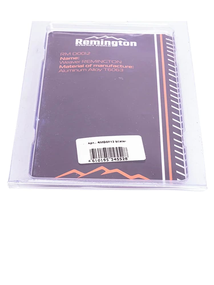 Планка Remington Weaver на ласточкин хвост Prizm (12мм, блистер)