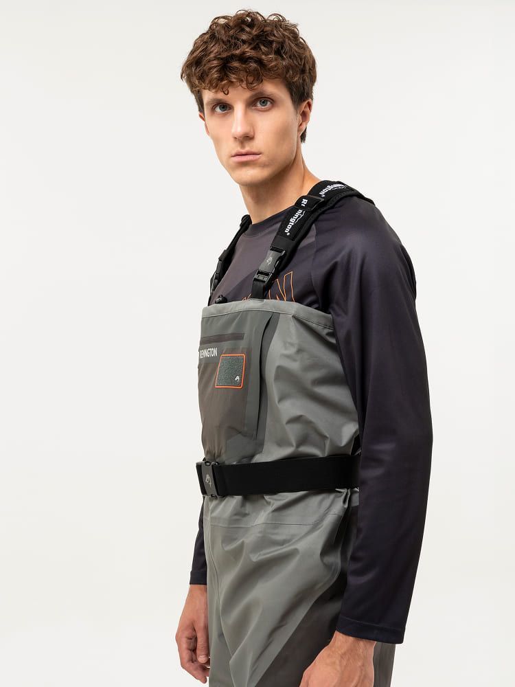 Рыболовные вейдерсы забродные Remington Fishing Rivers Black / Grey