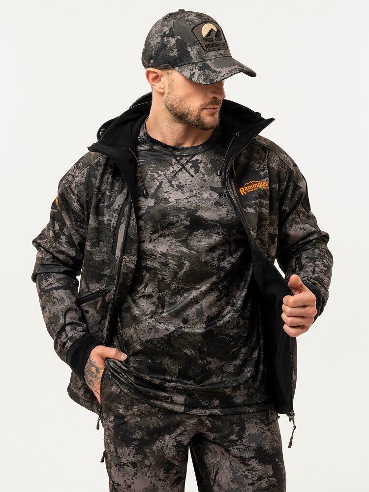 Демисезонный костюм для охоты Remington Himalayan Black Camo